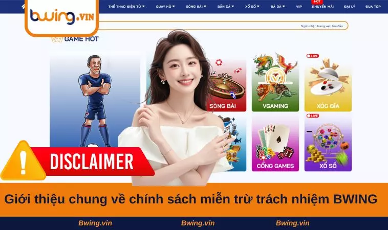 Giới thiệu chung về chính sách miễn trừ trách nhiệm BWING